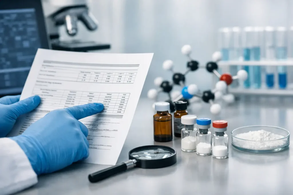 How to Check Peptide COA Before Research Use