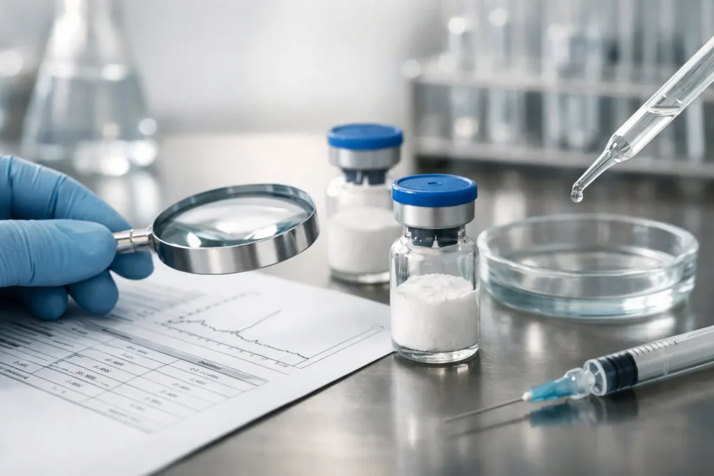 TB500 Batch Test Certificate: What to Check