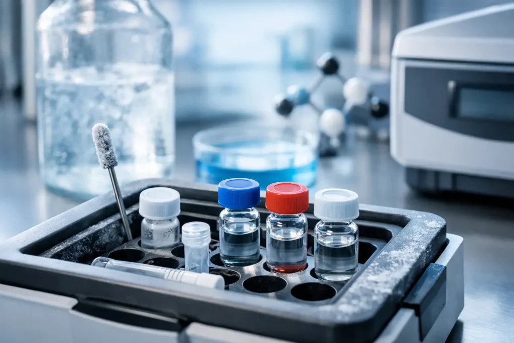Temperature Controlled Peptide Delivery Standards