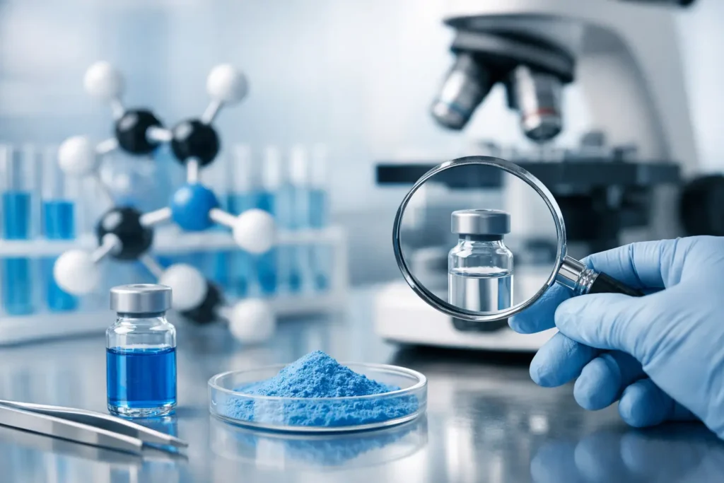 GHK-Cu Research Peptide Quality Checks Explained GHK-Cu Research Peptide Quality Checks Explained